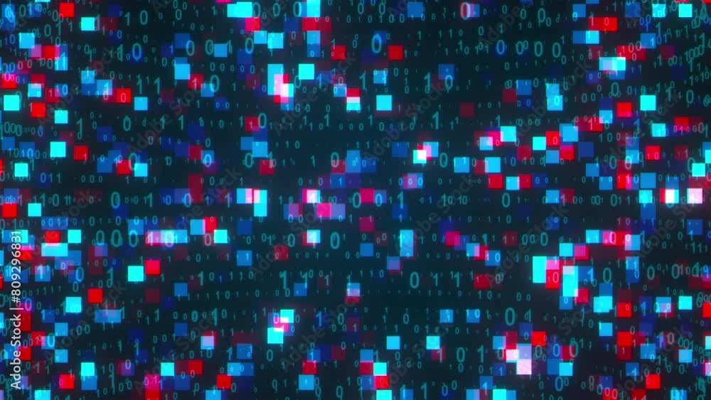 Aufkleber technology and data processing. computer generated 3d render