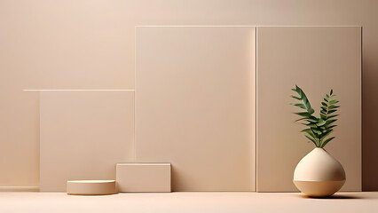 Minimal Abstract Background For Branding