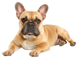 Obraz premium PNG French bulldog animal mammal pet.