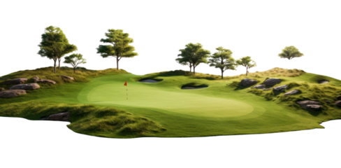 PNG Golf course nature landscape outdoors.