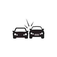 Warning: Car Accident Ahead! Danger! Avoid Crush!