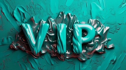 Turquoise Crystal VIP concept art poster.