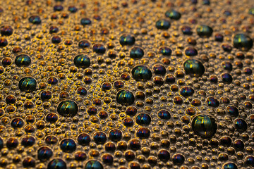 foam bubbles, abstract image for background or texture
