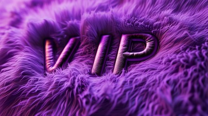 Violet Fur VIP concept art poster.