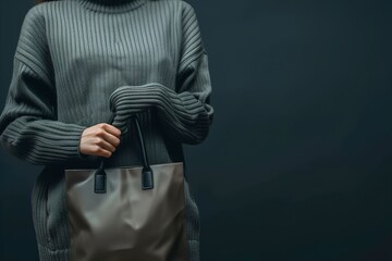 Black Friday Shopping woman holding bags
