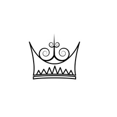 Crown silhouette., Crown icon set, quolity crowns, crown mascot, crown svg, crown loho, King Crown, Black crown symbol, Crown  icon  Vector illustration.