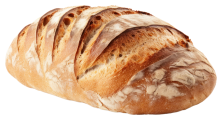 PNG  Loaf of bread food white background viennoiserie.