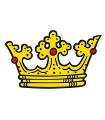 Set of 3d golden crown icons. Royals crown symbol collection. Crown gold icons set. Golden crown silhouette set. Crown golden symbol collection. Gold crown symbol signs. vector illustration