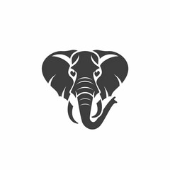 Trunk Elephant Logo: Minimalist Design Celebrating the Majesty of the Gentle Giant
