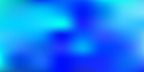 Light blue, green vector gradient blur backdrop.