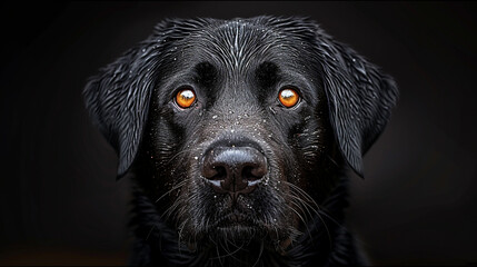 black labrador puppy