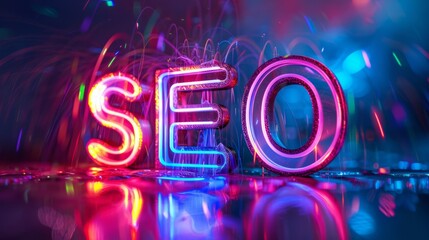 Diffused Lighting SEO concept art poster.