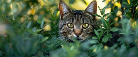 Marking Territory, Illustrating A Cat'S Instinctive Behavior Of Scent-Marking Its Territory To Assert Dominance And Establish Boundaries, High quality photography	