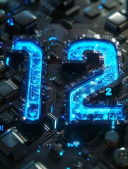 Fototapeta premium The number 