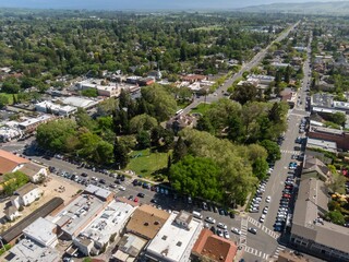 Downtown Sonoma, California, United States of America. © Zenstratus