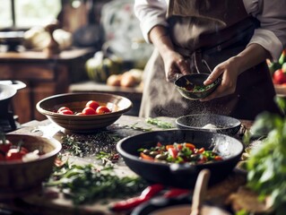 Capture the full food preparation, cooking and eating story  - Powered by Adobe