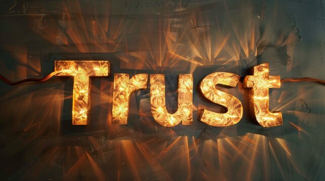 Accent Lighting Trust concept art poster.