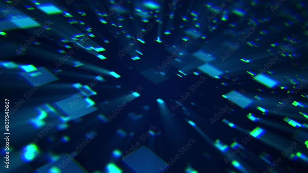 Aufkleber technology and data processing. computer generated 3d render