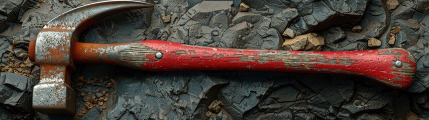 Hammer background, great for labor day theme banner or wallpaper.