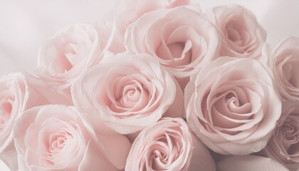 light soft pastel dreamy floral abstract background pink roses bouquet wallpaper