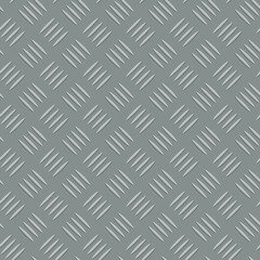 Metal floor texture seamless vector pattern