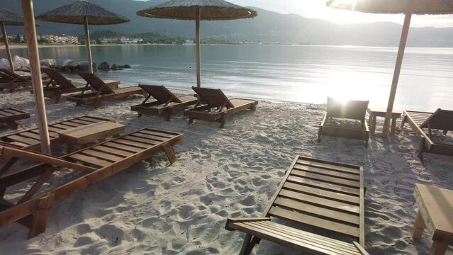 beach of Alykes in Zakynthos 