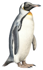 Fototapeta premium PNG Penguin animal bird white background. AI generated Image by rawpixel.