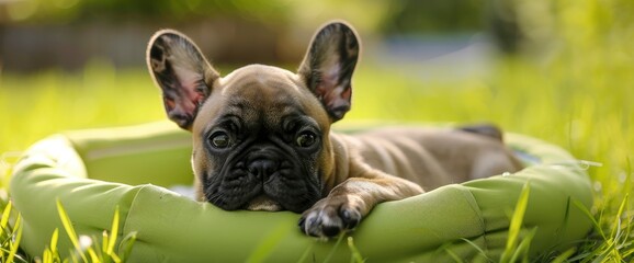 Bringing Along A Portable Dog Pool Or Sprinkler To Keep Your Pup Cool And Refreshed On Hot Days, Summer Background