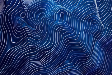 outline topographic contour map abstract tech wavy motion graphic design. Geometric pattern 4k background.
