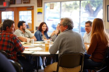 Fostering community well-being: care jobs, acts of compassion, neighborhood meetings, and robust community support initiatives promoting unity, empathy, and collective welfare