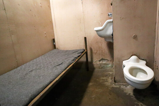 Penitentiary Prison Jail, view inside a cell