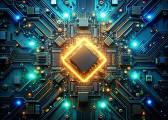 circuit board background