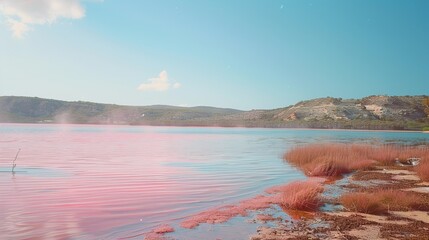 Pink Waters of Lake Hillier