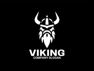 Viking Logo Design Template
