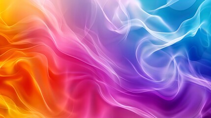 Obraz premium Color mix. Modern blurred texture. Fluid gradient mesh. Abstract wavy background. Liquid vibrant colour flow. Template for posters, ad banners, brochures, flyers, covers, websites. EPS vector image.