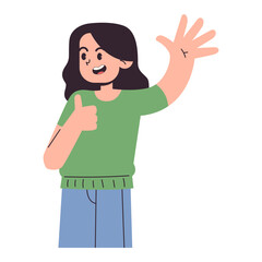 People Celebrating Illustration