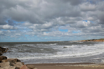 Seascape Beach sea and blue sky