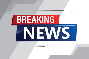 breaking news poster banner graphic design icon logo sign symbol social media website coupon

