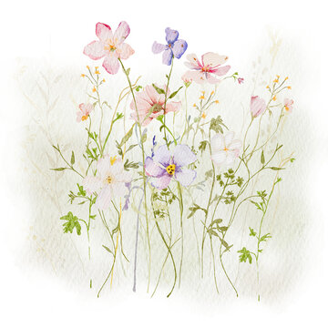 spring flowers clipart border transparent background ong 