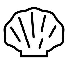 clam shell icon 