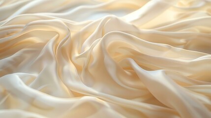 Obraz premium Illustration of a unique fabric that transforms from rough to silky with just a touch, Ai Generated