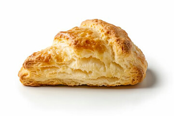 a pastry with a bite taken out of it