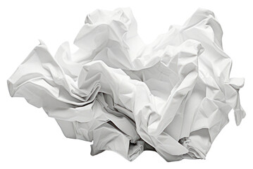 PNG  Paper white white background crumpled