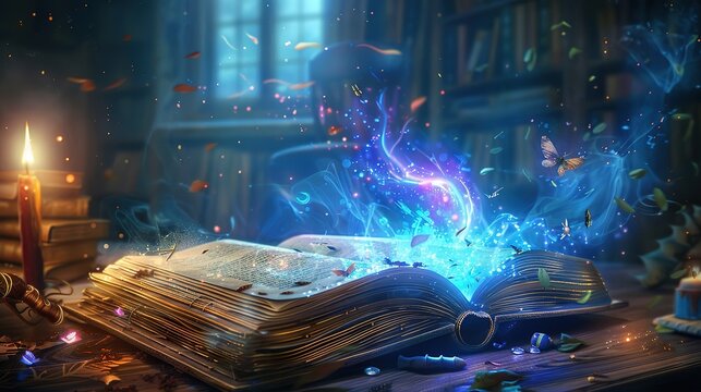 Magnificent International day of education in cartoon style