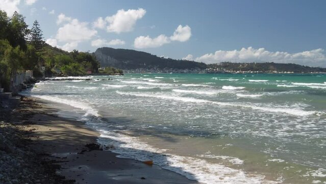 view of the shore in Argassi resort