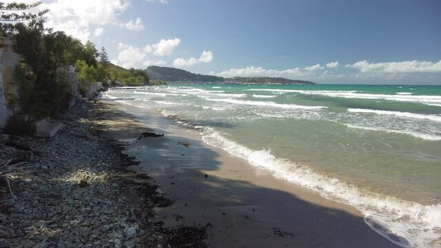 view of the shore in Argassi resort