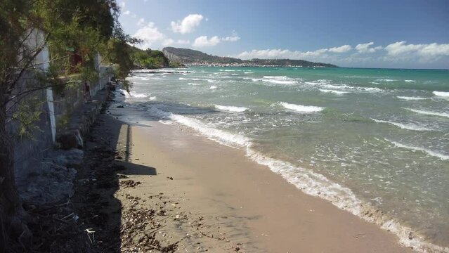 view of the shore in Argassi resort