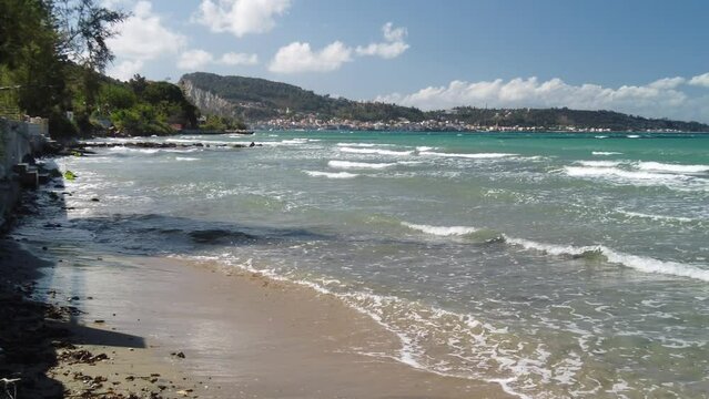 view of the shore in Argassi resort