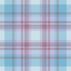  Tartan seamless pattern, pink and  blue, can be used in fashion design. Bedding, curtains, tablecloths