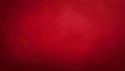red painted background brush stroke for christmas or valentines day red color with vintage texture poster backdrop